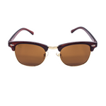 Clubmaster - Burgundy Brown