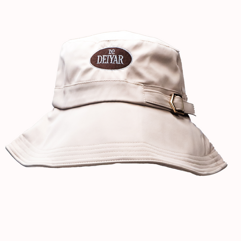 Garbadine Bucket Hat - Cream
