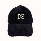 Corduroy Comfort Cap - Charcoal