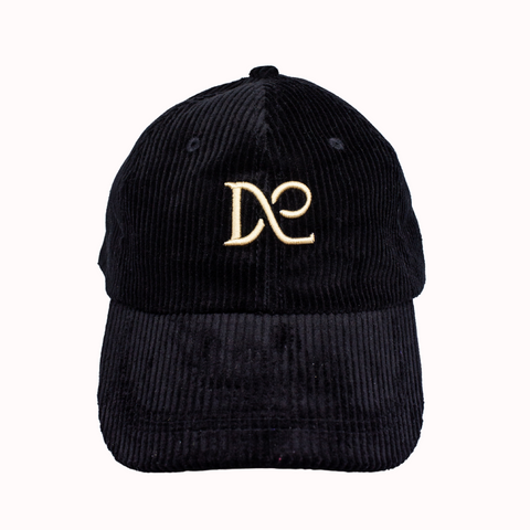 Corduroy Comfort Cap - Charcoal