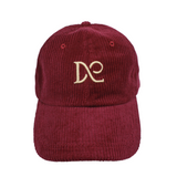 Corduroy Comfort Cap - Maroon
