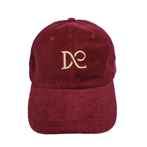 Corduroy Comfort Cap - Maroon